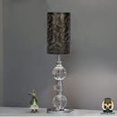 Abat jour ajoure metal pour lampe de chevet