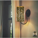 Abat jour ajoure metal pour lampe de chevet