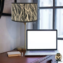 Abat jour bambou lampe de chevet