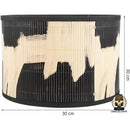 Abat jour en rotin pour lampe de chevet