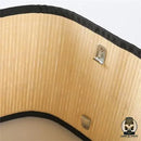 Abat jour en rotin pour lampe de chevet