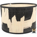 Abat jour en rotin pour lampe de chevet