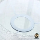 Abat jour gris pour lampe de chevet