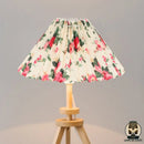 Abat jour lampe de chevet fleuri