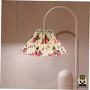 Abat jour lampe de chevet fleuri