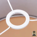 Abat jour lampe de chevet gris