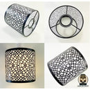 Abat jour metal pour lampe de chevet