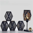 Abat jour metal pour lampe de chevet