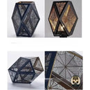 Abat jour metal pour lampe de chevet