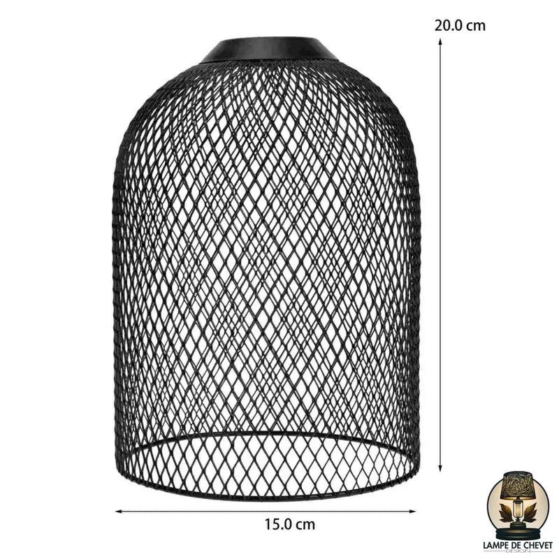 Abat jour metal pour lampe de chevet