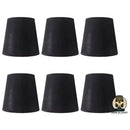 Abat jour noir lampe de chevet