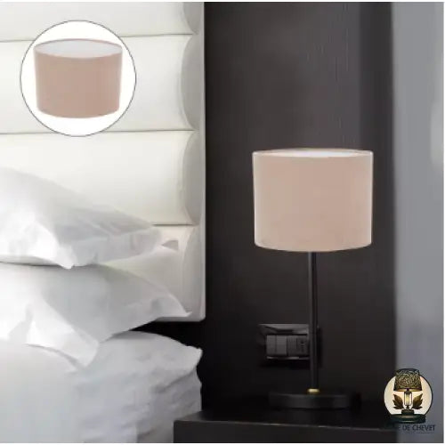 Abat jour ovale pour lampe de chevet