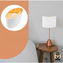 Abat jour ovale pour lampe de chevet
