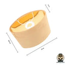 Abat jour ovale pour lampe de chevet