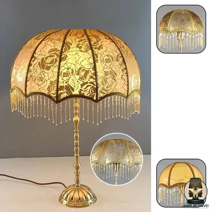 Abat-jour pour lampe de chevet vintage