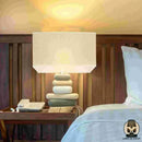 Abat jour rectangulaire lampe de chevet