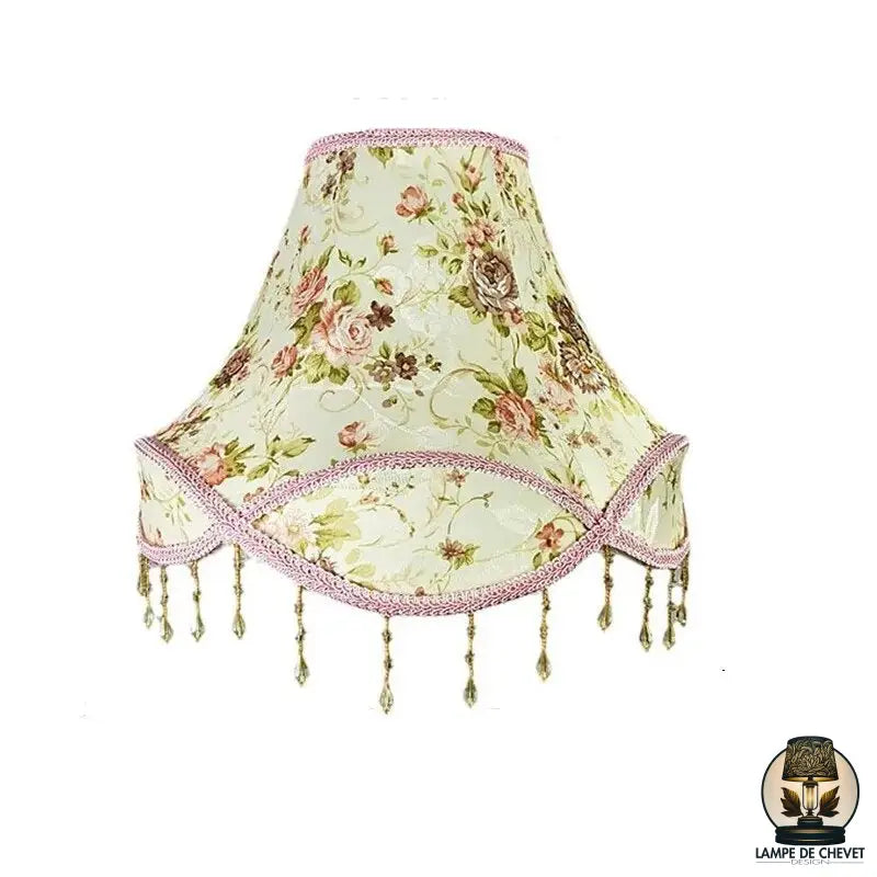 Abat jour romantique pour lampe de chevet