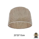 Abat jour rotin pour lampe de chevet