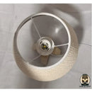 Abat jour rotin pour lampe de chevet