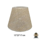 Abat jour rotin pour lampe de chevet
