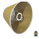 Abat jour rotin pour lampe de chevet