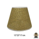 Abat jour rotin pour lampe de chevet