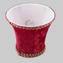 Abat jour rouge lampe de chevet