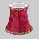 Abat jour rouge lampe de chevet