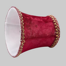 Abat jour rouge lampe de chevet