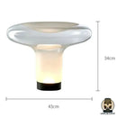 Abat jour verre lampe de chevet