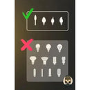 Abat-jours lampe de chevet à pince