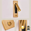 Lampe de chevet murale avec liseuse