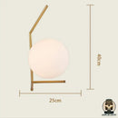 Chambre deco lampe de chevet