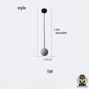 Chambre lampe de chevet suspendu