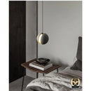 Chambre lampe de chevet suspendu