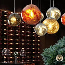 Chambre lampe de chevet suspendu au plafond