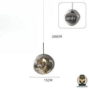 Chambre lampe de chevet suspendu au plafond