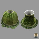 Abat jour lampe de chevet vert