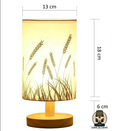 Lampe de chevet bois clair