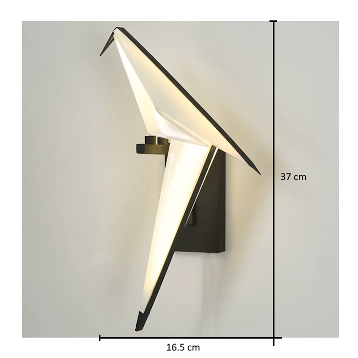 Lampe de chevet origami