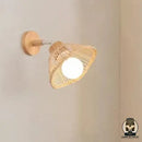 Lampe bambou de chevet