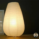 Lampe chevet papier de riz