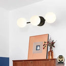 Lampe de chevet 3 branches boules