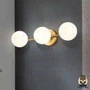 Lampe de chevet 3 branches boules