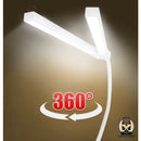 Lampe de chevet a clipser