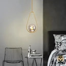 Lampe de chevet a fixer au plafond