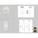 Lampe de chevet à led