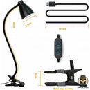 Lampe de chevet à pince