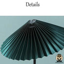 Lampe de chevet abat jour plissé