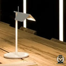 Lampe de chevet acier noir